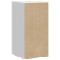 vidaXL Pensile da Cucina Porto Bianco Lucido in Legno Multistrato vidaXL Pensile da Cucina Porto Bianco Lucido in Legno Multistrato