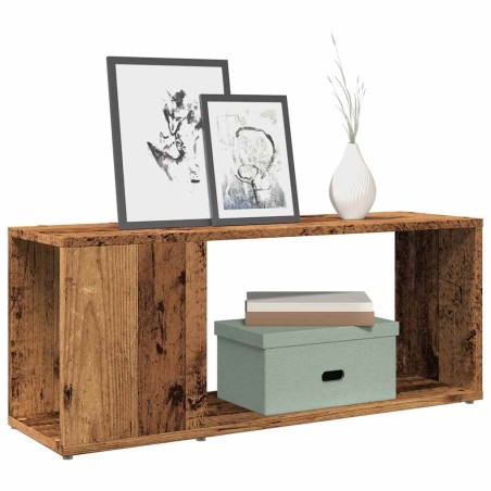 vidaXL Mobile Porta TV Legno Vecchio 80x24x32 cm in Legno Multistrato