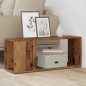 vidaXL Mobile Porta TV Legno Vecchio 80x24x32 cm in Legno Multistrato vidaXL Mobile Porta TV Legno Vecchio 80x24x32 cm in Legno Multistrato