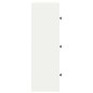vidaXL Libreria Bianca 40x24x77 cm in Legno Multistrato vidaXL Libreria Bianca 40x24x77 cm in Legno Multistrato