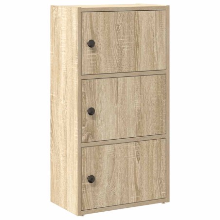 vidaXL Libreria Rovere Sonoma 40x24x77 cm in Legno Multistrato