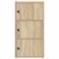 vidaXL Libreria Rovere Sonoma 40x24x77 cm in Legno Multistrato vidaXL Libreria Rovere Sonoma 40x24x77 cm in Legno Multistrato