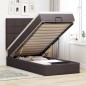 vidaXL Struttura Letto Pouf con Materasso 90x200 cm in Tessuto vidaXL Struttura Letto Pouf con Materasso 90x200 cm in Tessuto