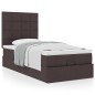 vidaXL Struttura Letto Pouf con Materasso 90x200 cm in Tessuto vidaXL Struttura Letto Pouf con Materasso 90x200 cm in Tessuto