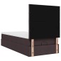 vidaXL Struttura Letto Pouf con Materasso 90x200 cm in Tessuto vidaXL Struttura Letto Pouf con Materasso 90x200 cm in Tessuto