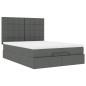 vidaXL Struttura Letto Pouf con Materasso 140x200 cm in Tessuto vidaXL Struttura Letto Pouf con Materasso 140x200 cm in Tessuto