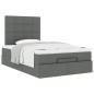 vidaXL Struttura Letto Pouf con Materasso 80x200 cm in Tessuto vidaXL Struttura Letto Pouf con Materasso 80x200 cm in Tessuto