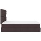 vidaXL Struttura Letto Pouf con Materasso 140x200 cm in Tessuto vidaXL Struttura Letto Pouf con Materasso 140x200 cm in Tessuto