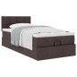 vidaXL Struttura Letto Pouf con Materasso 80x200 cm in Tessuto vidaXL Struttura Letto Pouf con Materasso 80x200 cm in Tessuto