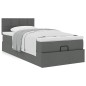 vidaXL Struttura Letto Pouf con Materasso 90x190 cm in Tessuto vidaXL Struttura Letto Pouf con Materasso 90x190 cm in Tessuto