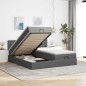 vidaXL Struttura Letto Pouf con Materassi 180x200 cm in Tessuto vidaXL Struttura Letto Pouf con Materassi 180x200 cm in Tessuto
