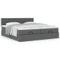 vidaXL Struttura Letto Pouf con Materassi 180x200 cm in Tessuto vidaXL Struttura Letto Pouf con Materassi 180x200 cm in Tessuto