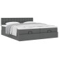 vidaXL Struttura Letto Pouf con Materassi 180x200 cm in Tessuto vidaXL Struttura Letto Pouf con Materassi 180x200 cm in Tessuto