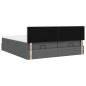 vidaXL Struttura Letto Pouf con Materassi 180x200 cm in Tessuto vidaXL Struttura Letto Pouf con Materassi 180x200 cm in Tessuto