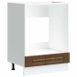 vidaXL Armadio per Forno Kalmar Rovere Marrone in Legno Multistrato vidaXL Armadio per Forno Kalmar Rovere Marrone in Legno Multistrato
