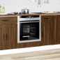 vidaXL Armadio per Forno Kalmar Rovere Marrone in Legno Multistrato vidaXL Armadio per Forno Kalmar Rovere Marrone in Legno Multistrato