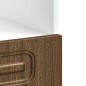 vidaXL Armadio per Forno Kalmar Rovere Marrone in Legno Multistrato vidaXL Armadio per Forno Kalmar Rovere Marrone in Legno Multistrato