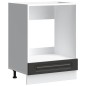 vidaXL Armadio per Forno Kalmar Nero in Legno Multistrato vidaXL Armadio per Forno Kalmar Nero in Legno Multistrato