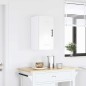vidaXL Base da Cucina Kalmar Bianco Lucido in Legno Multistrato
