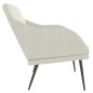 Panca Crema 110x76x80 cm in Velluto Panca Crema 110x76x80 cm in Velluto