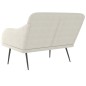 Panca Crema 110x76x80 cm in Velluto Panca Crema 110x76x80 cm in Velluto