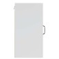 vidaXL Pensile da Cucina Kalmar Bianco in Legno Multistrato