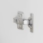 vidaXL Pensile da Cucina Kalmar Bianco in Legno Multistrato