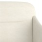 Panca Crema 110x76x80 cm in Velluto Panca Crema 110x76x80 cm in Velluto
