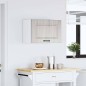 vidaXL Pensile da Cucina Kalmar Grigio Sonoma in Legno Multistrato vidaXL Pensile da Cucina Kalmar Grigio Sonoma in Legno Multistrato