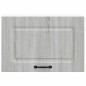 vidaXL Pensile da Cucina Kalmar Grigio Sonoma in Legno Multistrato vidaXL Pensile da Cucina Kalmar Grigio Sonoma in Legno Multistrato