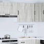 vidaXL Pensile da Cucina Kalmar Grigio Sonoma in Legno Multistrato vidaXL Pensile da Cucina Kalmar Grigio Sonoma in Legno Multistrato