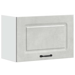 vidaXL Pensile da Cucina Kalmar Grigio Cemento in Legno Multistrato