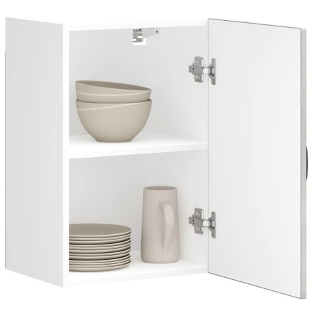 vidaXL Pensile da Cucina Kalmar Grigio Cemento in Legno Multistrato