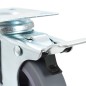vidaXL Ruote Girevoli 8 pz 75 mm vidaXL Ruote Girevoli 8 pz 75 mm
