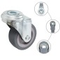 vidaXL Ruote Girevoli con Foro per Bullone 16 pz 50 mm vidaXL Ruote Girevoli con Foro per Bullone 16 pz 50 mm
