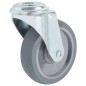 vidaXL Ruote Girevoli con Foro per Bullone 12 pz 100 mm vidaXL Ruote Girevoli con Foro per Bullone 12 pz 100 mm