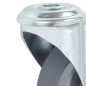 vidaXL Ruote Girevoli con Foro per Bullone 12 pz 100 mm vidaXL Ruote Girevoli con Foro per Bullone 12 pz 100 mm