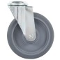 vidaXL Ruote Girevoli con Foro per Bullone 24 pz 125 mm vidaXL Ruote Girevoli con Foro per Bullone 24 pz 125 mm