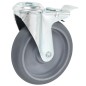 vidaXL Ruote Girevoli con Foro per Bullone 8 pz 125 mm vidaXL Ruote Girevoli con Foro per Bullone 8 pz 125 mm