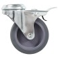 vidaXL Ruote Girevoli con Foro per Bullone 16 pz 75 mm vidaXL Ruote Girevoli con Foro per Bullone 16 pz 75 mm