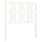 vidaXL Letto senza Materasso Bianco 90x190 cm in Legno Massello Pino vidaXL Letto senza Materasso Bianco 90x190 cm in Legno Massello Pino