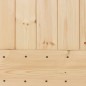vidaXL Porta Scorrevole con Set Hardware 70x210 cm Legno Massello Pino