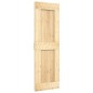 vidaXL Porta Scorrevole con Set Hardware 70x210 cm Legno Massello Pino vidaXL Porta Scorrevole con Set Hardware 70x210 cm Legno Massello Pino