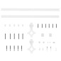 vidaXL Porta Scorrevole con Set Hardware 70x210 cm Legno Massello Pino vidaXL Porta Scorrevole con Set Hardware 70x210 cm Legno Massello Pino