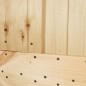 vidaXL Porta Scorrevole con Set Hardware 90x210 cm Legno Massello Pino vidaXL Porta Scorrevole con Set Hardware 90x210 cm Legno Massello Pino