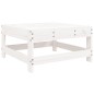 vidaXL Set Salotto da Giardino 6 pz Bianco in Legno Massello di Pino vidaXL Set Salotto da Giardino 6 pz Bianco in Legno Massello di Pino