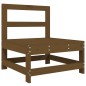 vidaXL Set Salotto da Giardino 6 pz ambra in Legno Massello di Pino