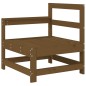 vidaXL Set Salotto da Giardino 6 pz ambra in Legno Massello di Pino