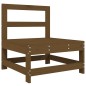 vidaXL Set Salotto da Giardino 6 pz ambra in Legno Massello di Pino