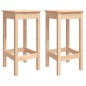 vidaXL Set Bar da Giardino 3 pz in Legno Massello di Pino vidaXL Set Bar da Giardino 3 pz in Legno Massello di Pino